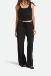 Pointelle Lounge Pant - Black